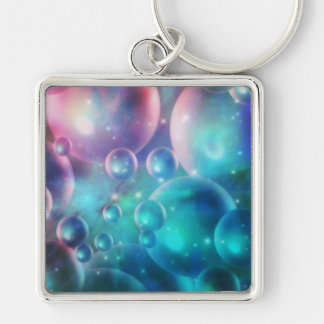 Down the Empyrean Stream Keychain