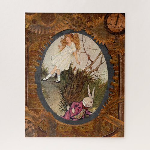 Down the Rabbit Hole Jigsaw Puzzle