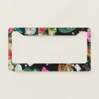 Down the Rabbit Hole License Plate Frame