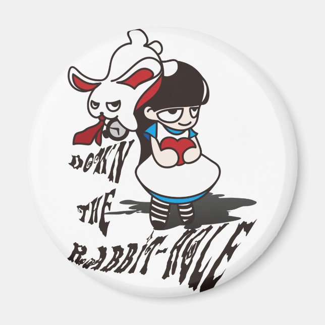 Down the Rabbit-Hole Magnet (Front)