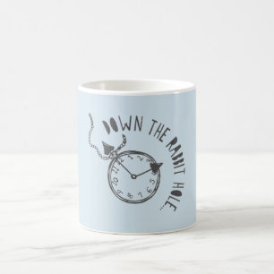 down the rabbit hole mug