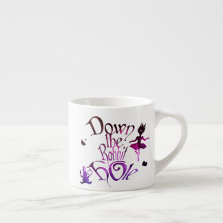 Down the rabbit hole mug