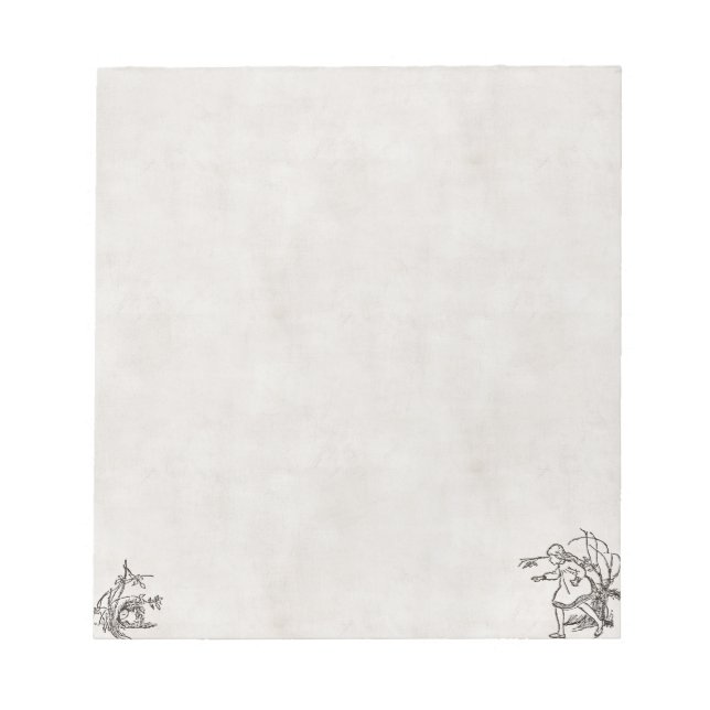 Down The Rabbit Hole Notepad (Front)