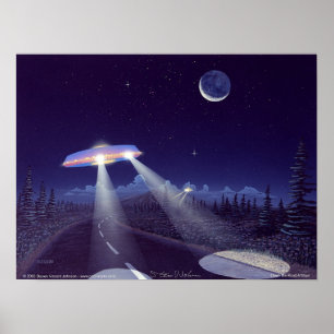 Down the Road A'Ways Poster