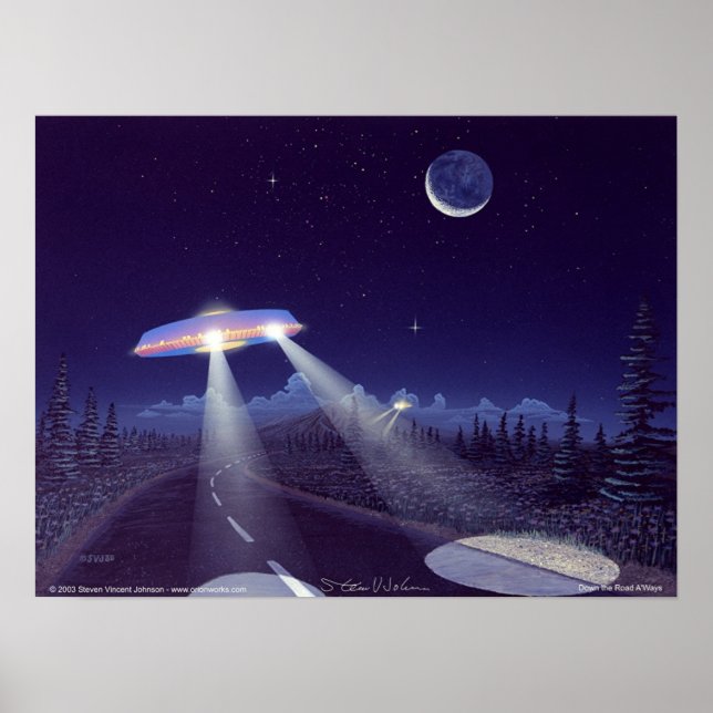 Down the Road A'Ways Poster (Front)