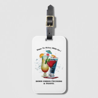 Down Under Cruising & Travel Luggage Tag