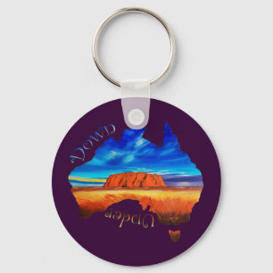 Down Under Keychain
