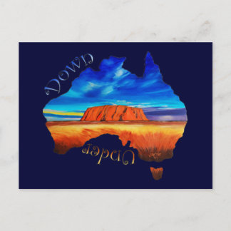 Down Under Postcard
