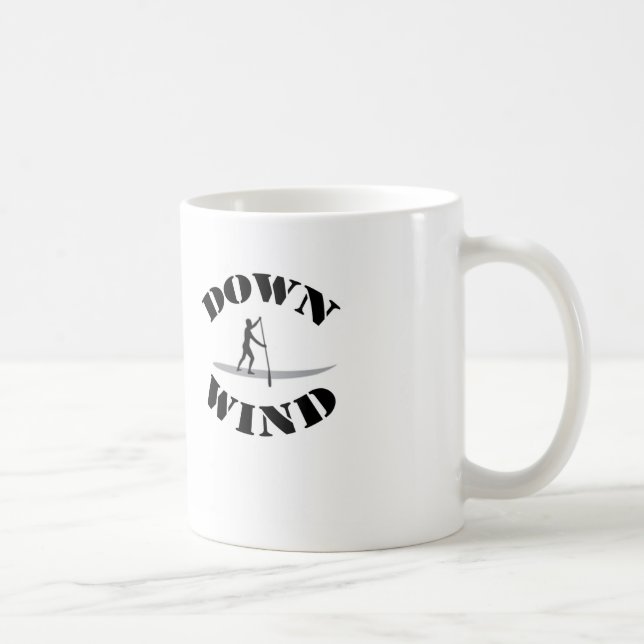 Down Wind SUP Coffee Mug (Right)