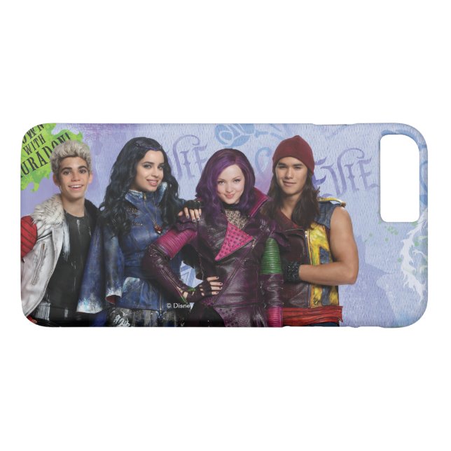 Down With Auradon Case-Mate iPhone Case (Back (Horizontal))