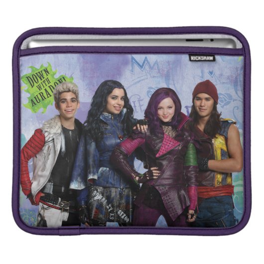 Down With Auradon Sleeve For iPads (Front Device)