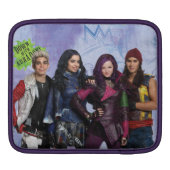 Down With Auradon Sleeve For iPads (Back)