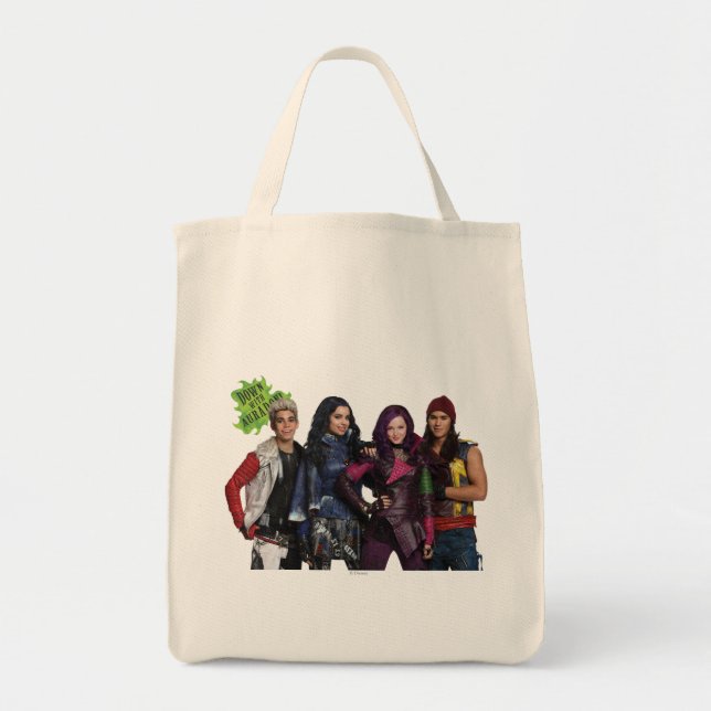 Down With Auradon Tote Bag (Front)