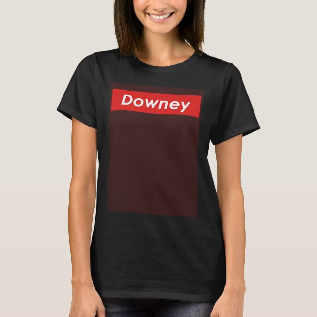 Downey California T-Shirt (Front)