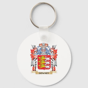 Downey Coat of Arms - Family Crest Keychain