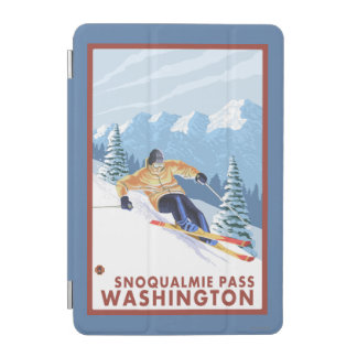 Downhhill Snow Skier - Snoqualmie Pass, WA iPad Mini Cover