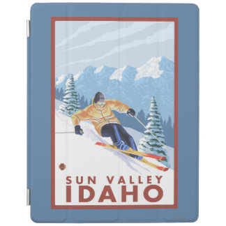 Downhhill Snow Skier - Sun Valley, Idaho iPad Smart Cover