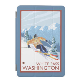 Downhhill Snow Skier - White Pass, Washington iPad Mini Cover