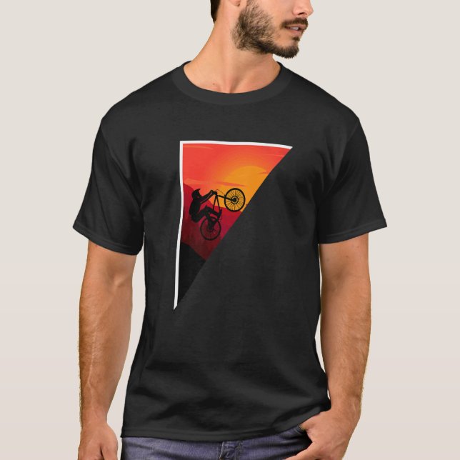 Downhill Biking Fully Mtb Bike Mountainbike T-Shirt (Front)