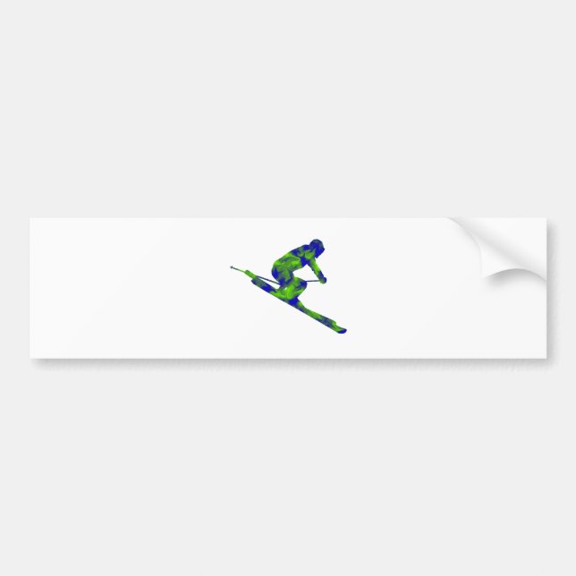 Downhill Escape Bumper Sticker (Front)