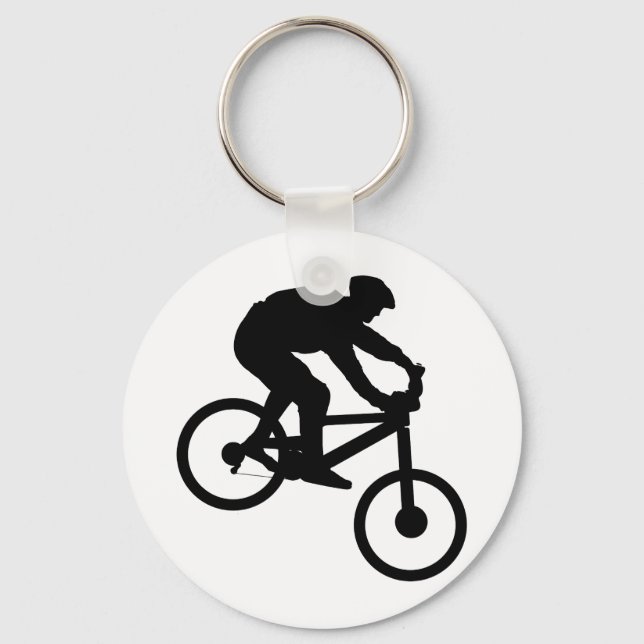 Downhill Keychain (Front)