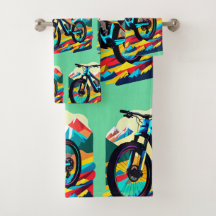 Downhill Mountain bike Bike Art
