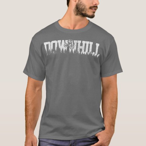 Downhill Mountain Bike Biking MB Biker Gift  T_Shirt