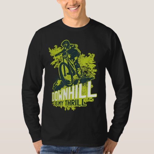 Downhill Mountain Bike MTB Mountain Biking Biker G T_Shirt
