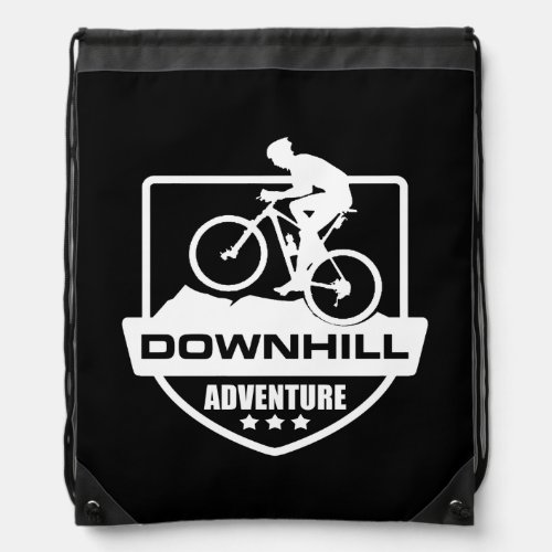 Downhill mountain biking drawstring bag