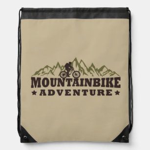 Downhill mountain biking drawstring bag
