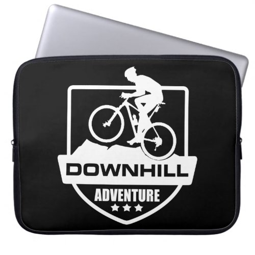 Downhill mountain biking laptop sleeve