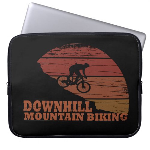 Downhill mountain biking laptop sleeve