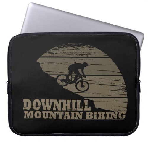 Downhill mountain biking laptop sleeve