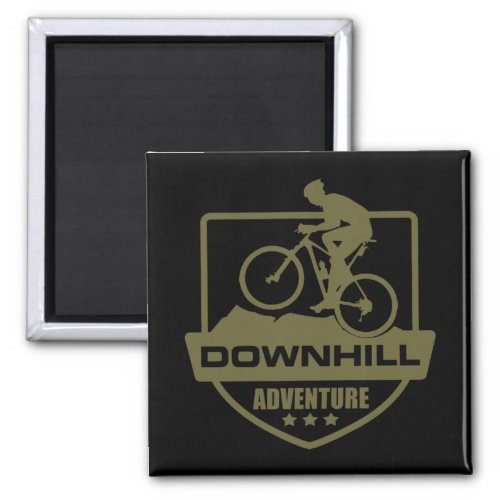 Downhill mountain biking magnet