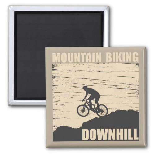 Downhill mountain biking magnet