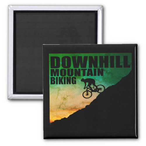 Downhill mountain biking magnet