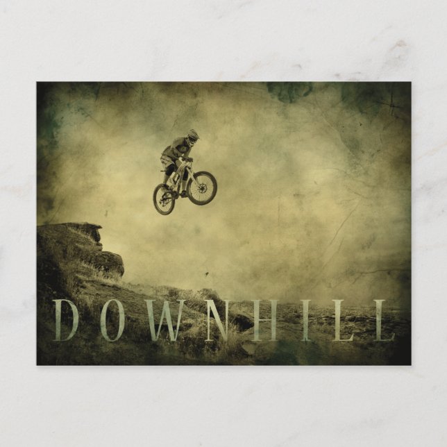 Downhill Postcard (Front)