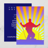 downhill skier (Front/Back)