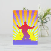 downhill skier (Standing Front)