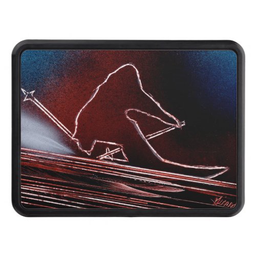 Downhill Skier Hitch Cover