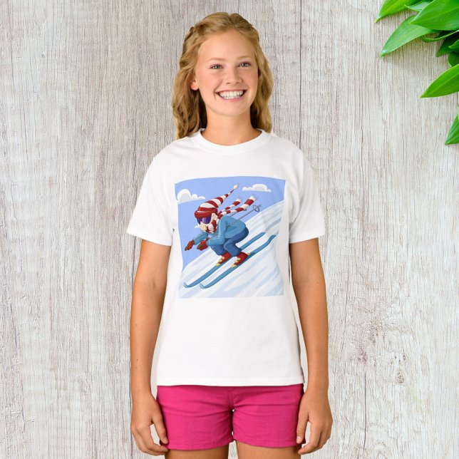Downhill Skier T-Shirt (Creator Uploaded)