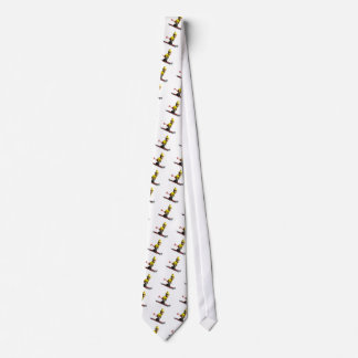 Downhill Skiing Neck Tie