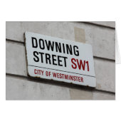 Downing Street Sign (Front Horizontal)