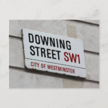 Downing Street Sign