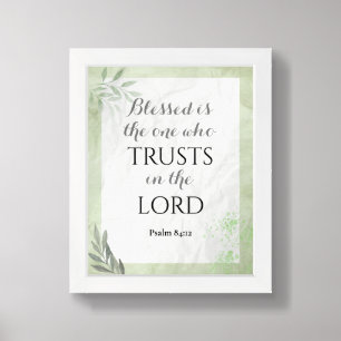 Download Available Psalm 84:12 Framed Art