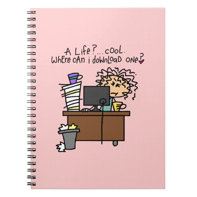 Download Life Humor Notebook (Front)