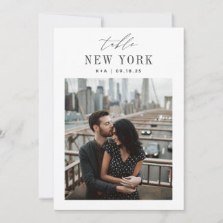 DOWNLOADABLE 5x7 Wedding Travel Photo Table Number