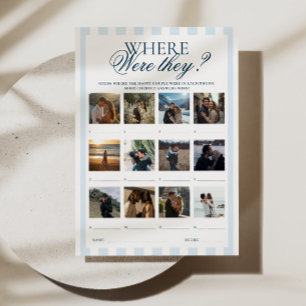 Downloadable Blue Stripes Where were they Card