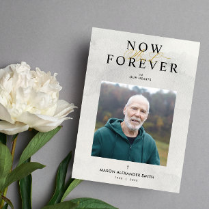 Downloadable Exquisite Gray Shades Elegy Funeral Invitation
