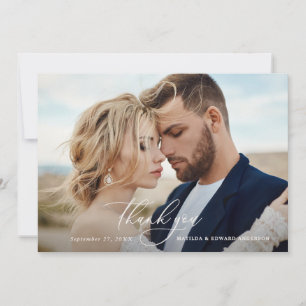 downloadable Rustic wedding thank you botanical Invitation